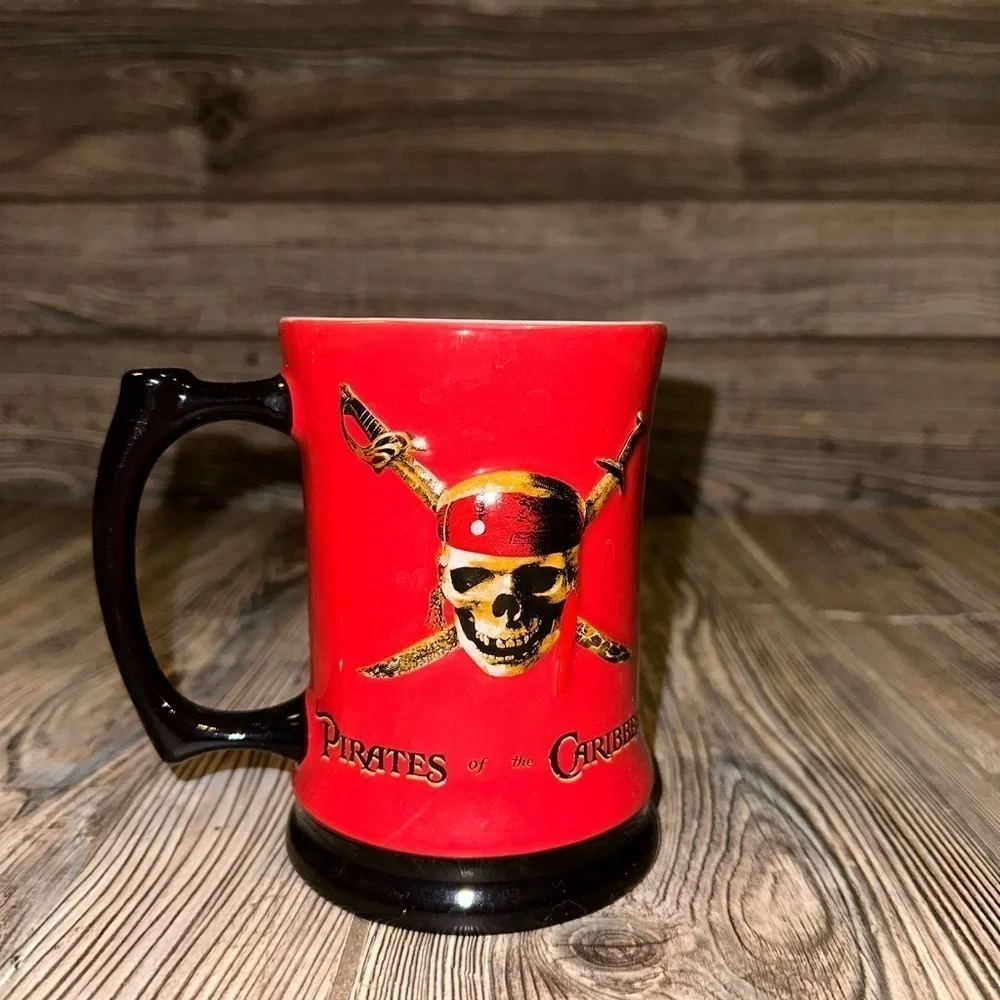 Disney Parks Pirates of the Caribbean 3D Coffee Mug